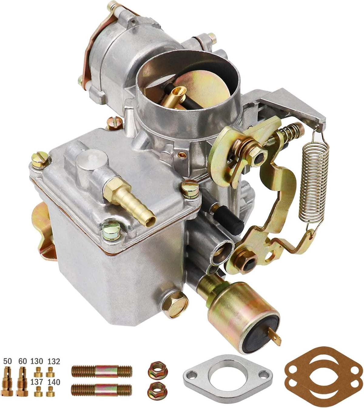 Carburetor 39 PICT Dual Port 1600cc Engine 12V Air Cooled Type 1 Engines Automatic Choke X6672