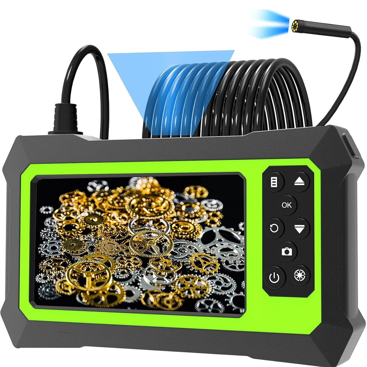23FT 1080P IP67 Waterproof Endoscope Camera with 4.3 Inch LCD Screen N3101