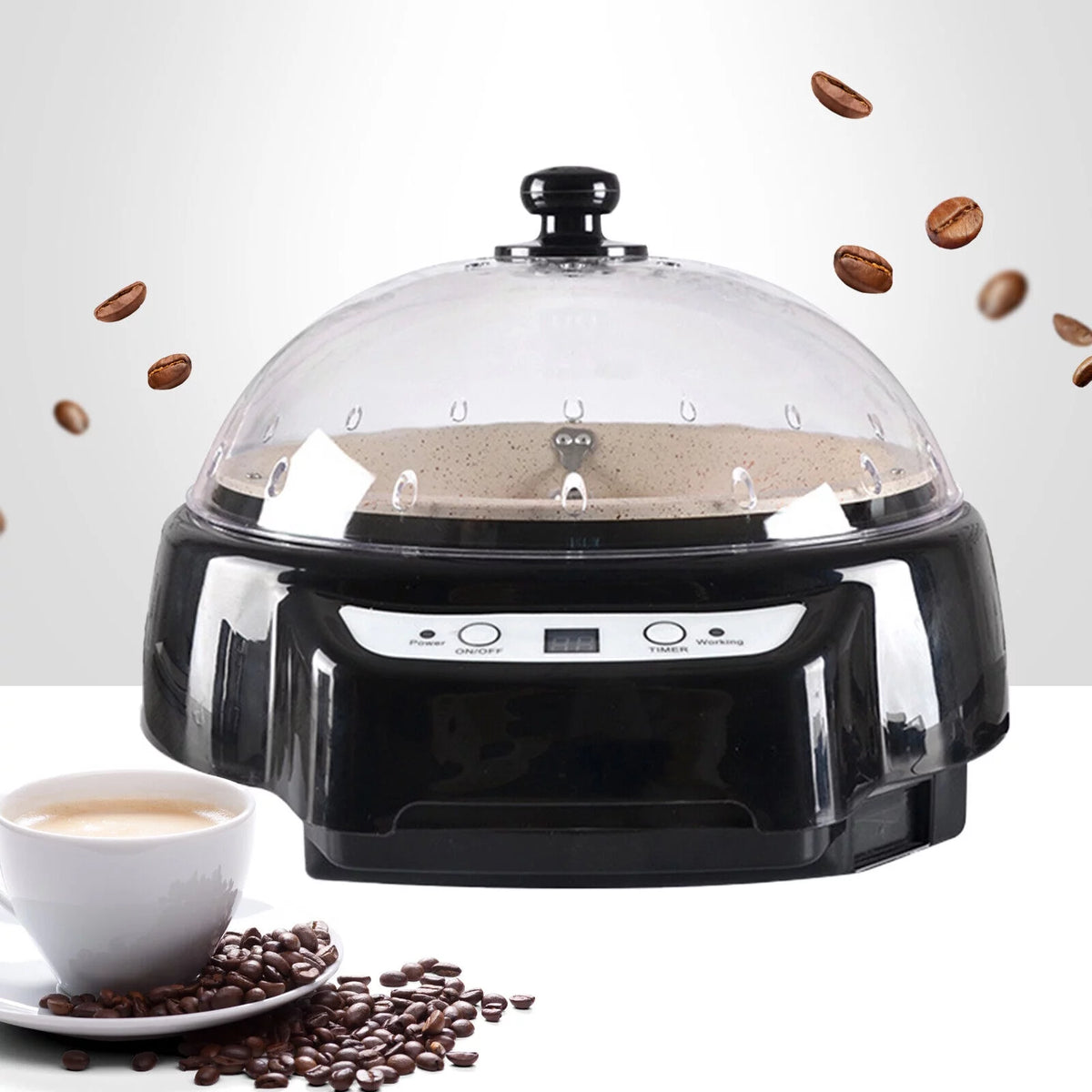 Electric Timed Coffee Beans Roaster X297326