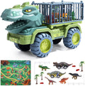 Dinosaur Transport Car Carrier Truck with 15 Dinosaurs K736101