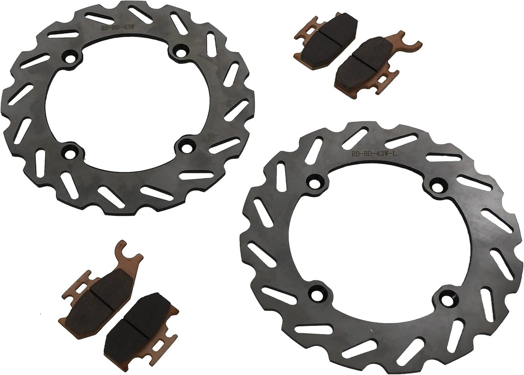 Rear Brake Rotor Rotors & Brake Pads J700105
