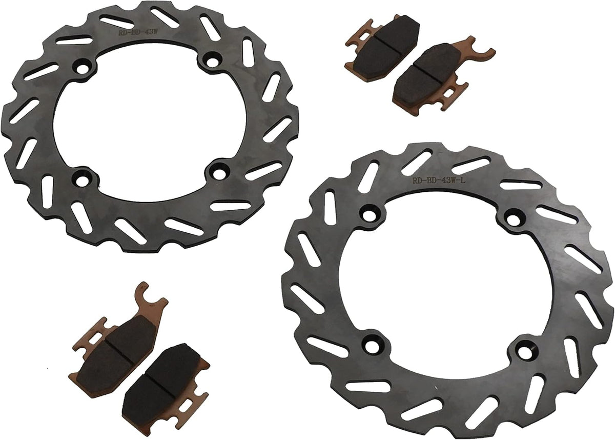 Rear Brake Rotor Rotors & Brake Pads J700105