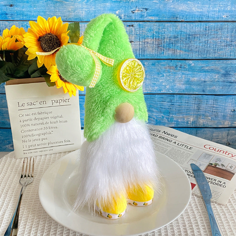 Lemon Doll Plush Gnome Puppet V42122