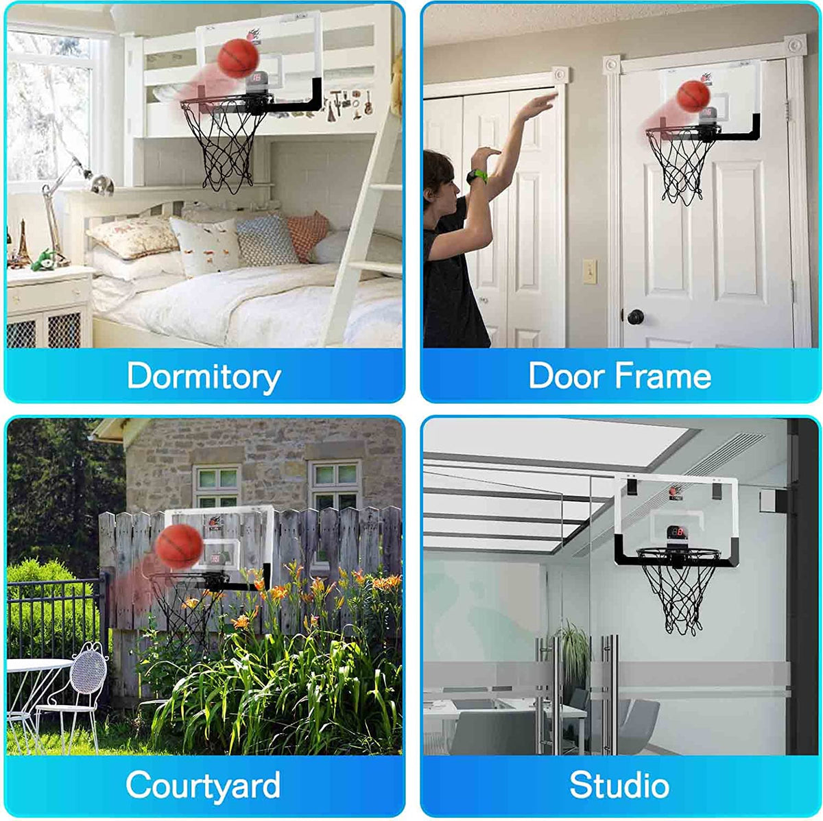 Mini Basketball Hoop Toys with Score Record and Sounds H787