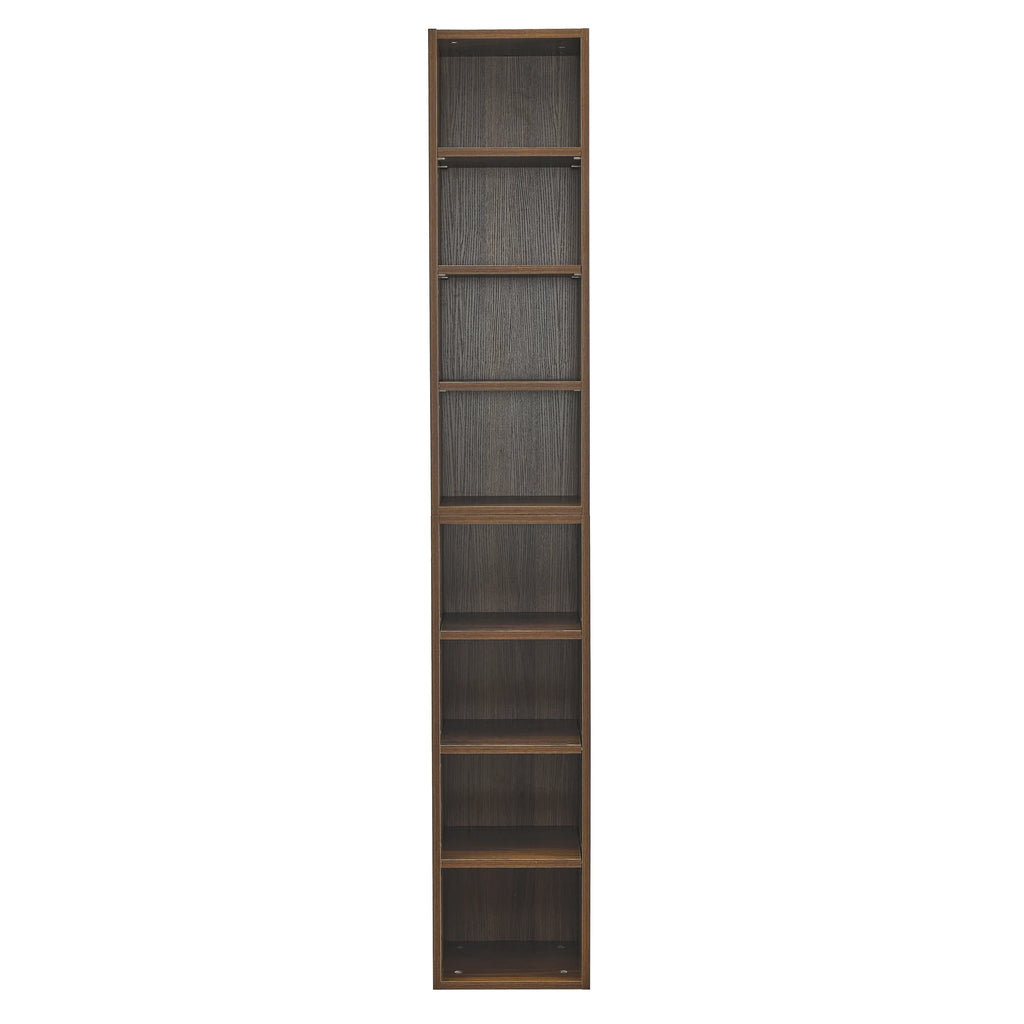 8-Tier Media Storage Tower Rack with Adjustable Shelves H629968