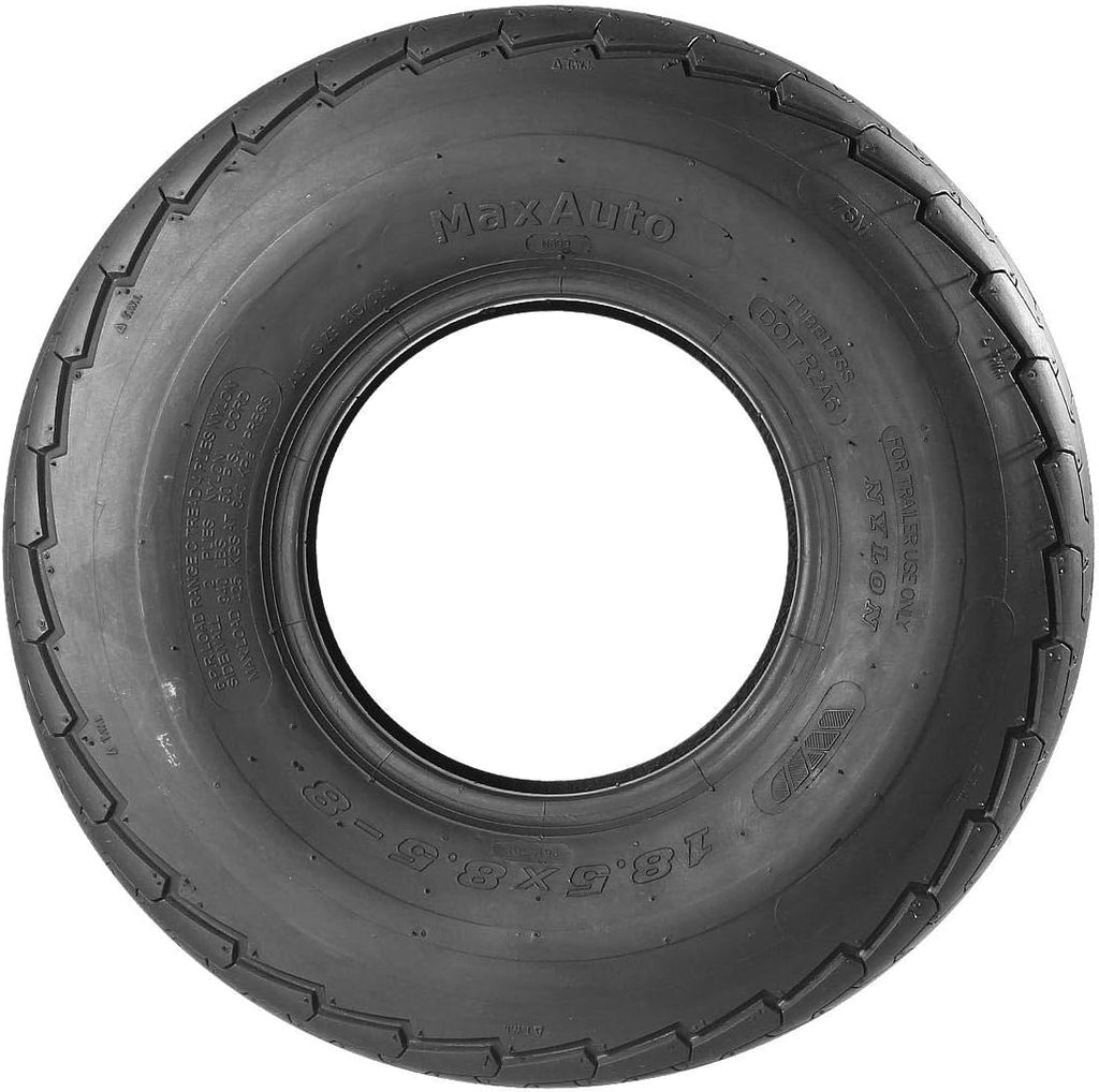 Boat Trailer Tires 18.5X8.50-8 6PR Load Range C, Set of 4 L8407
