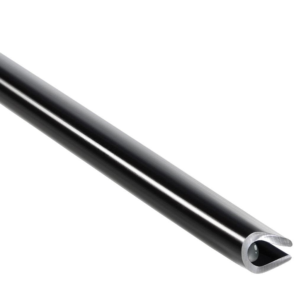 Black Flexible PVC Edge Protector Trim, 100’ Length D8957