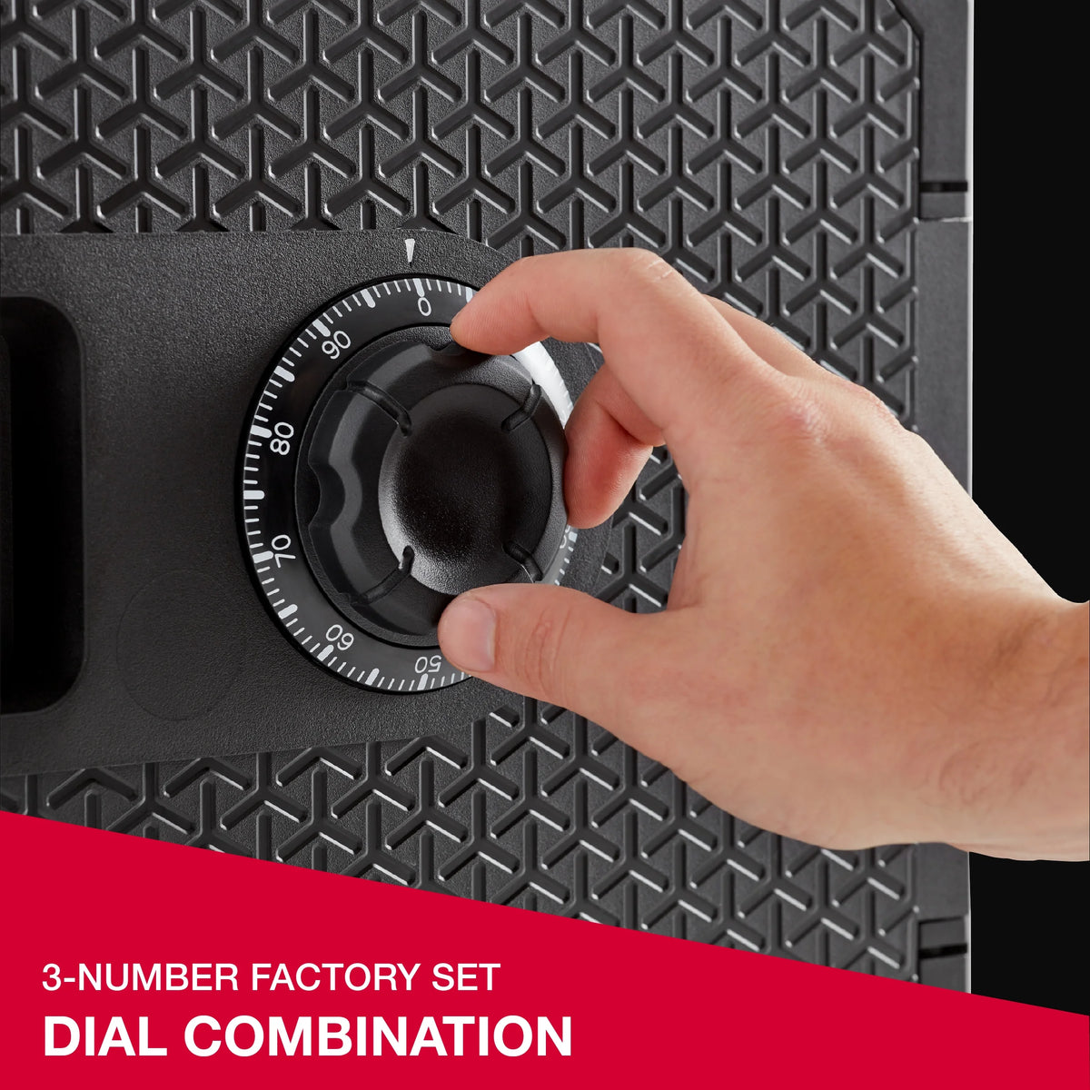 Large Fire-Resistant Safe with Combination Lock W452