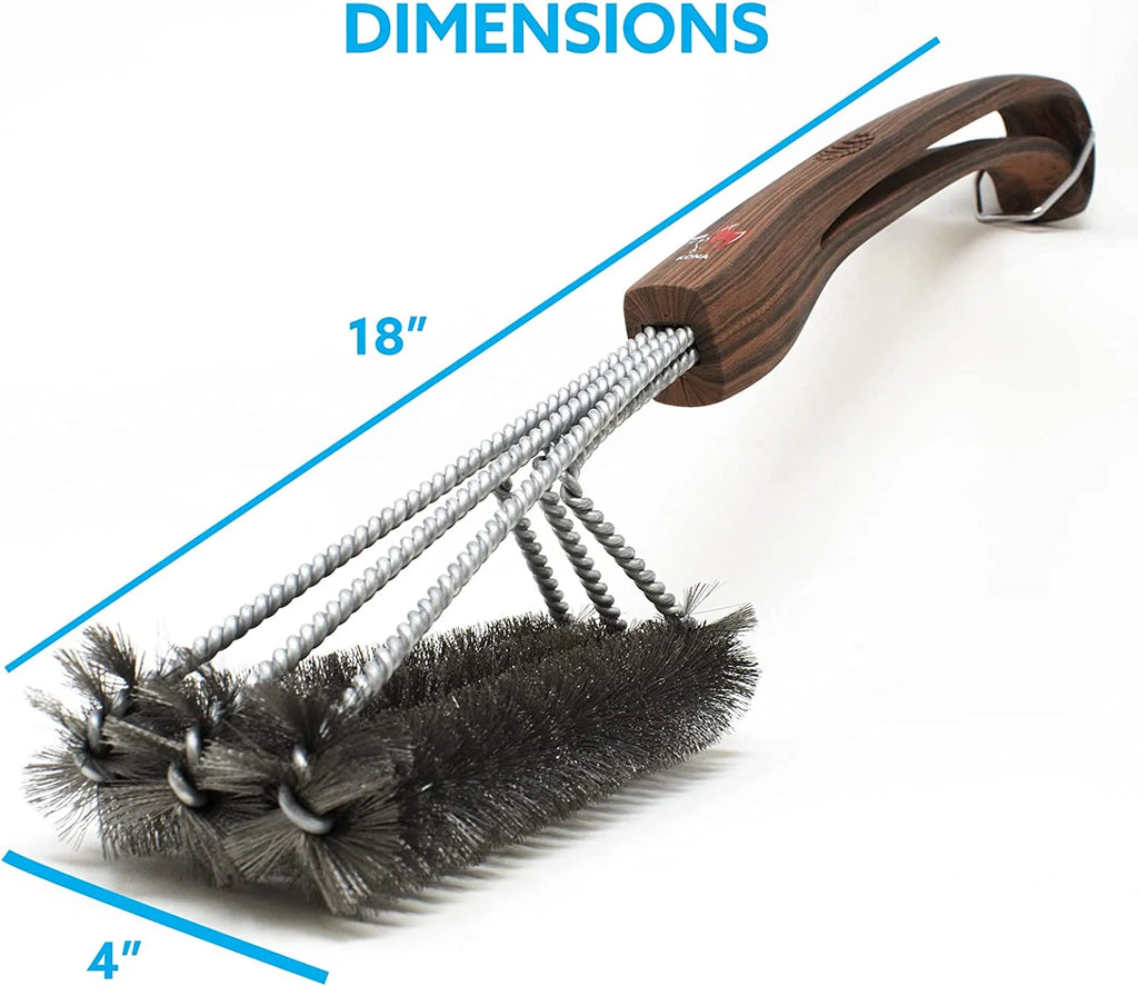 18" Wood Grain Grill Brush E3969