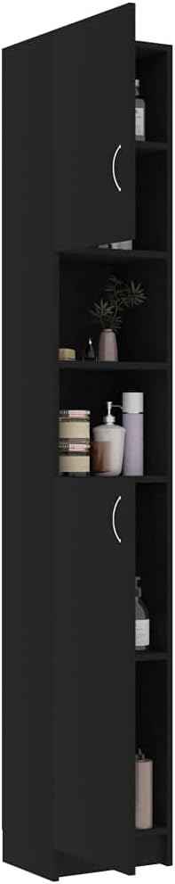 Black Bathroom Cabinet U345953