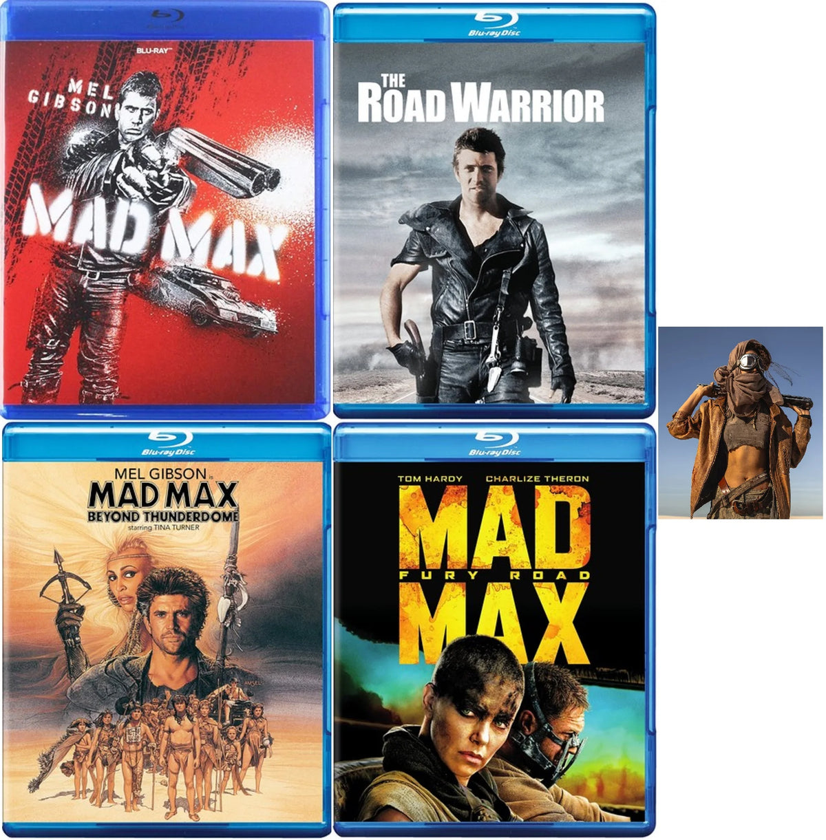 4 Blu Ray Set with Glossy Print Art Card I69421