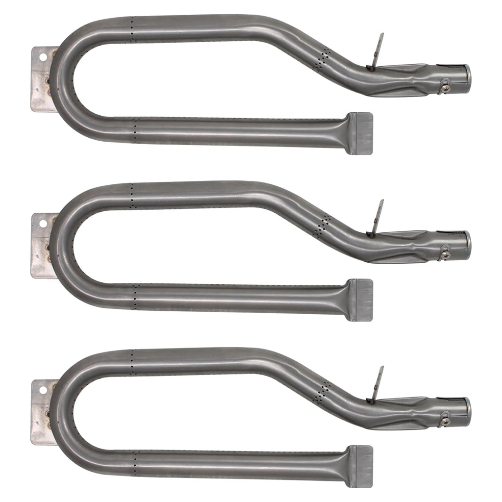 3-Pack Stainless Steel BBQ Gas Grill Tube Burner Replacement Parts U9830