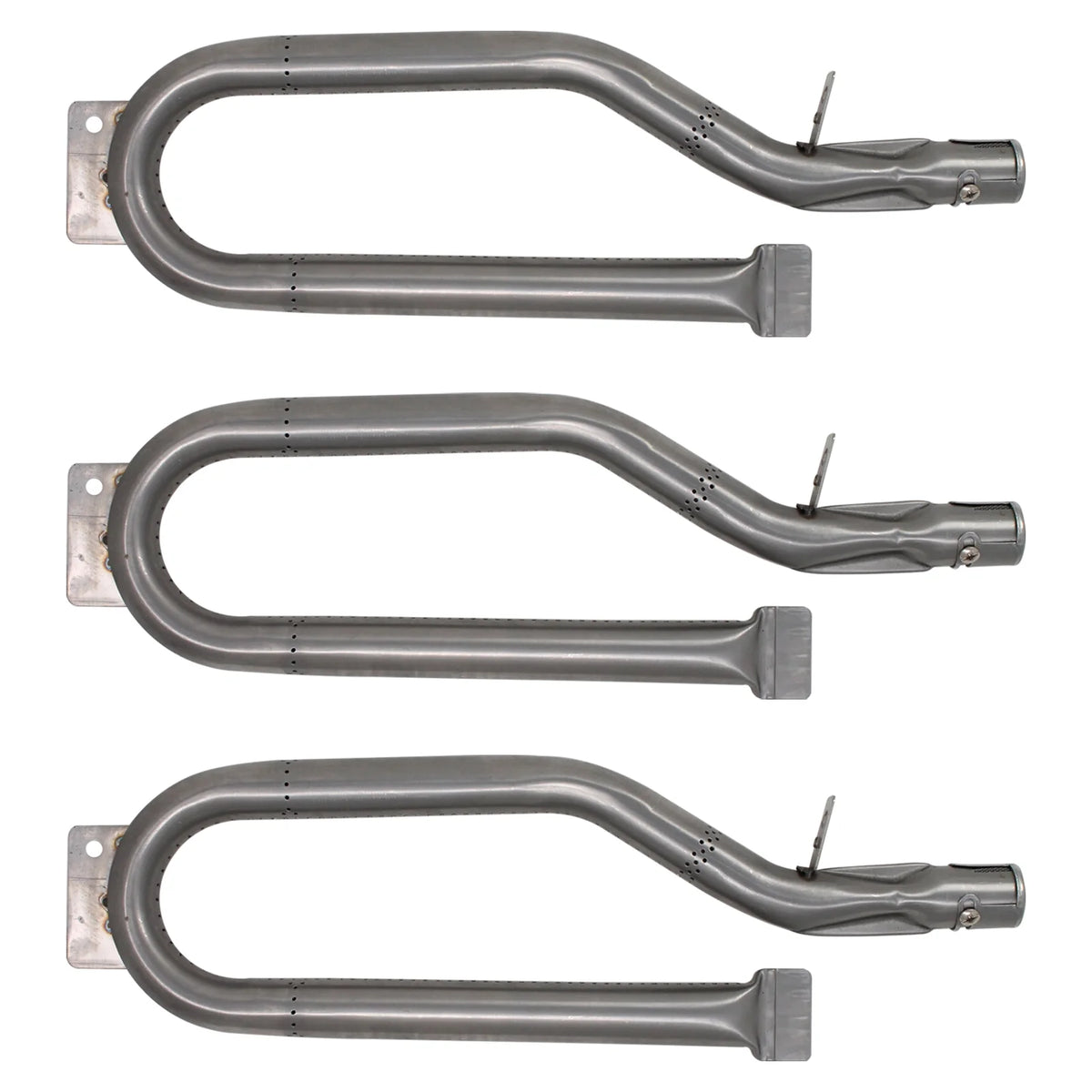 3-Pack Stainless Steel BBQ Gas Grill Tube Burner Replacement Parts U9830