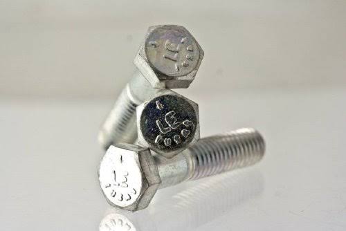 1/4-20 x 1 1/4 Grade 5 Hex Cap Screw Zinc Plated J7337