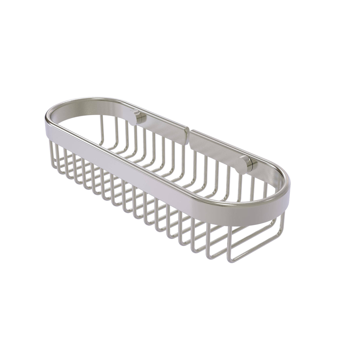 Oval Toiletry Wire Basket Satin Nickel H583294