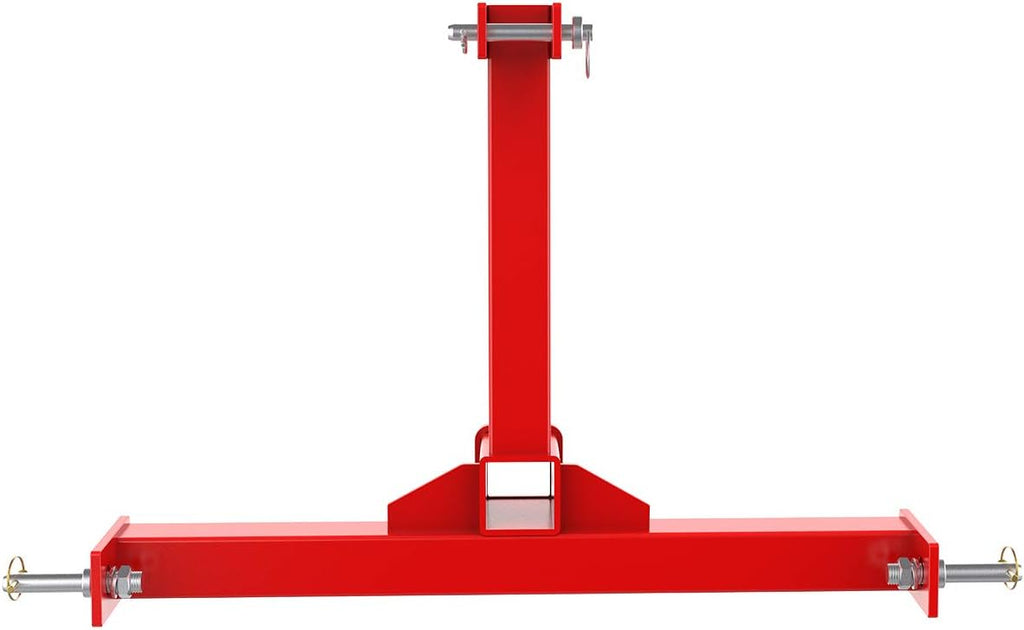 Red 3 Point Trailer Hitch with 2 Receivers T761270