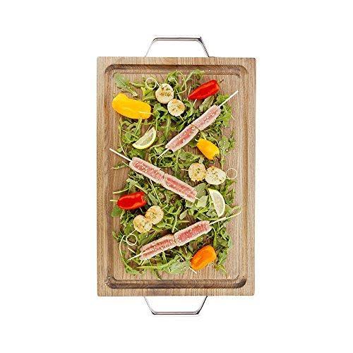 Platinum Ash Wood Serving and Cutting Board 21.5 Inches C19834