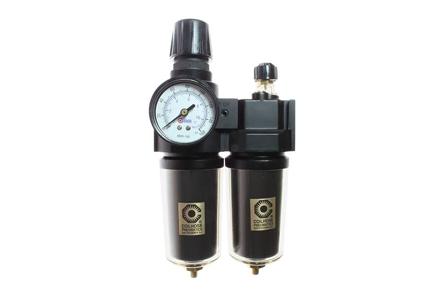 3/4x22 Filter Regulator & Lubricator with Gauge I212