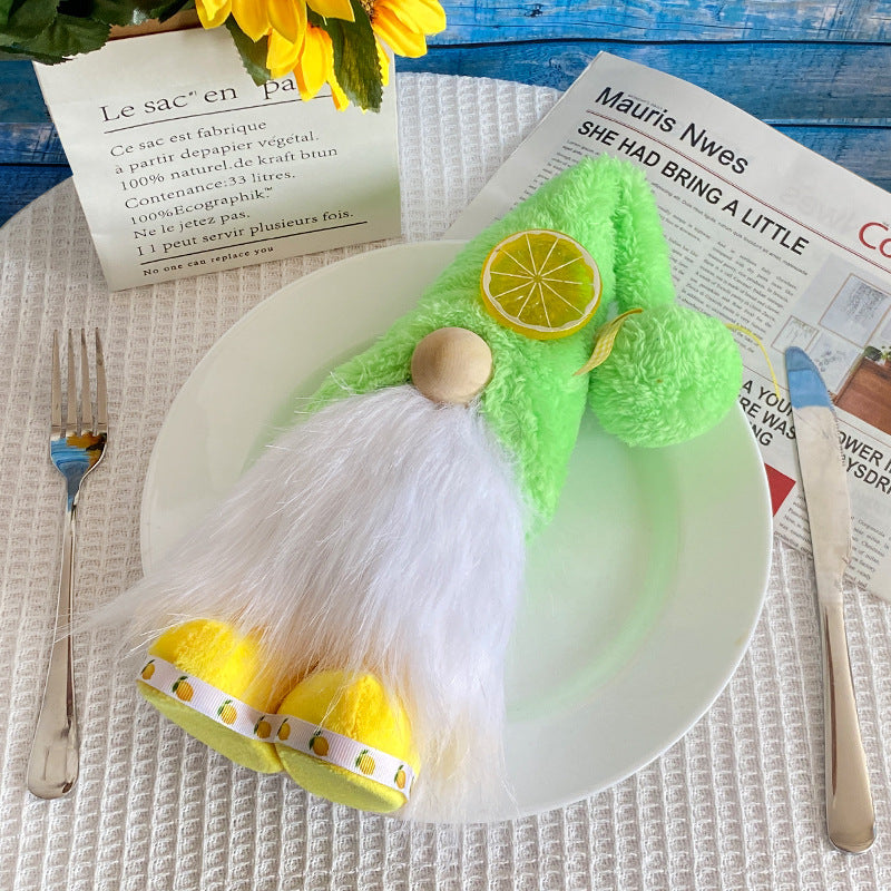 Lemon Doll Plush Gnome Puppet V42122