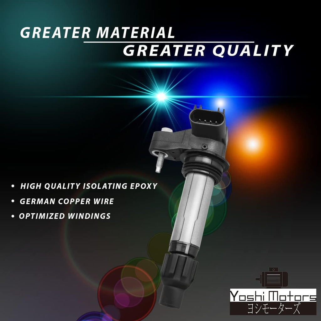 6 Ignition Coil with 6 Iridium Spark Plug E558661