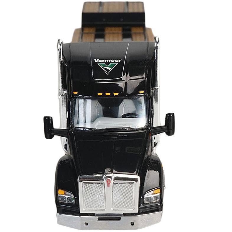 1:64 Diecast Tractor Truck with Lowboy Trailer Y103559