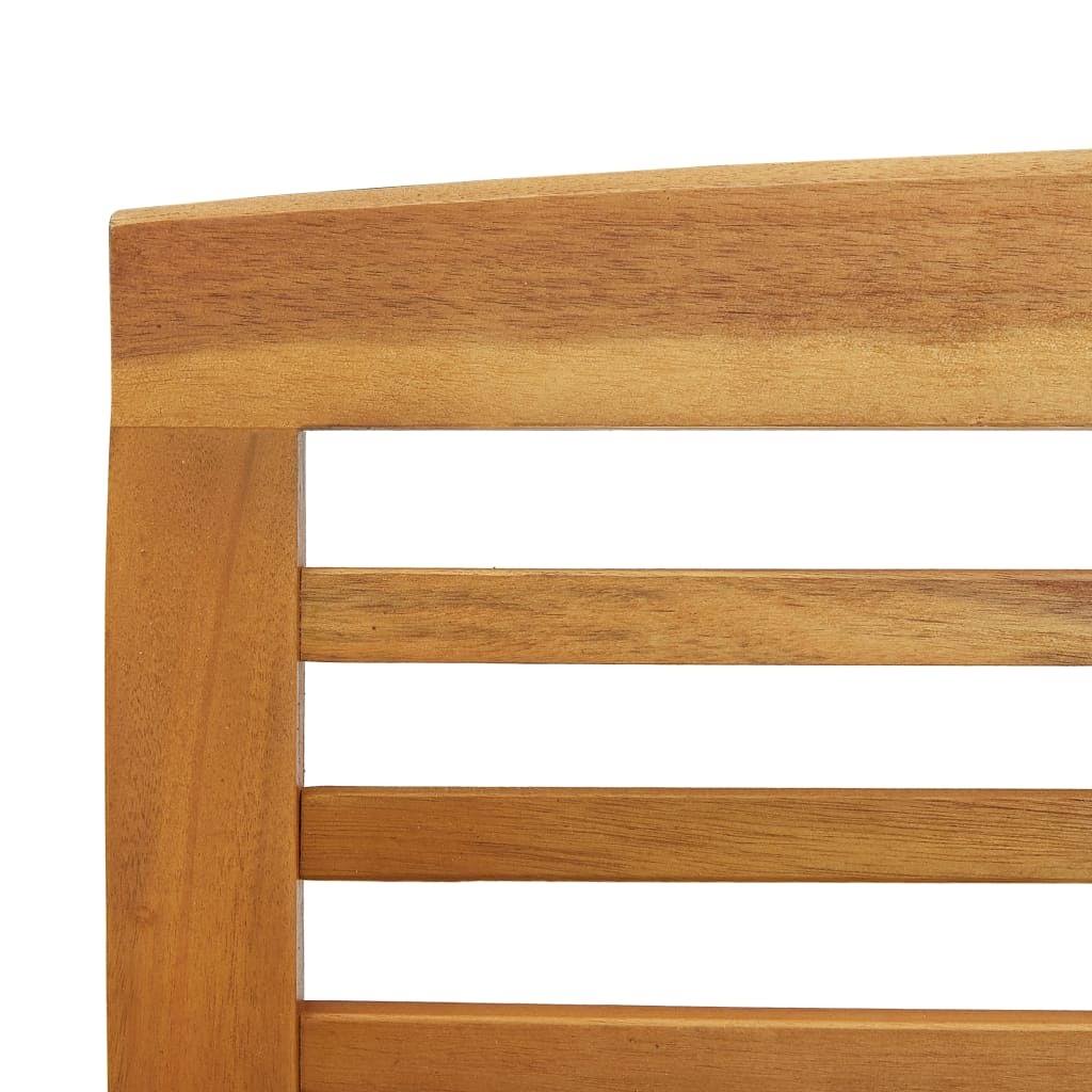 Solid Acacia Wood Garden Bench M975