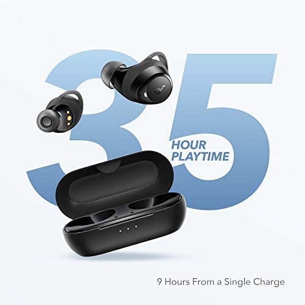 True Wireless Earbuds, 35H Playtime, Wireless Charging, USB-C P3668