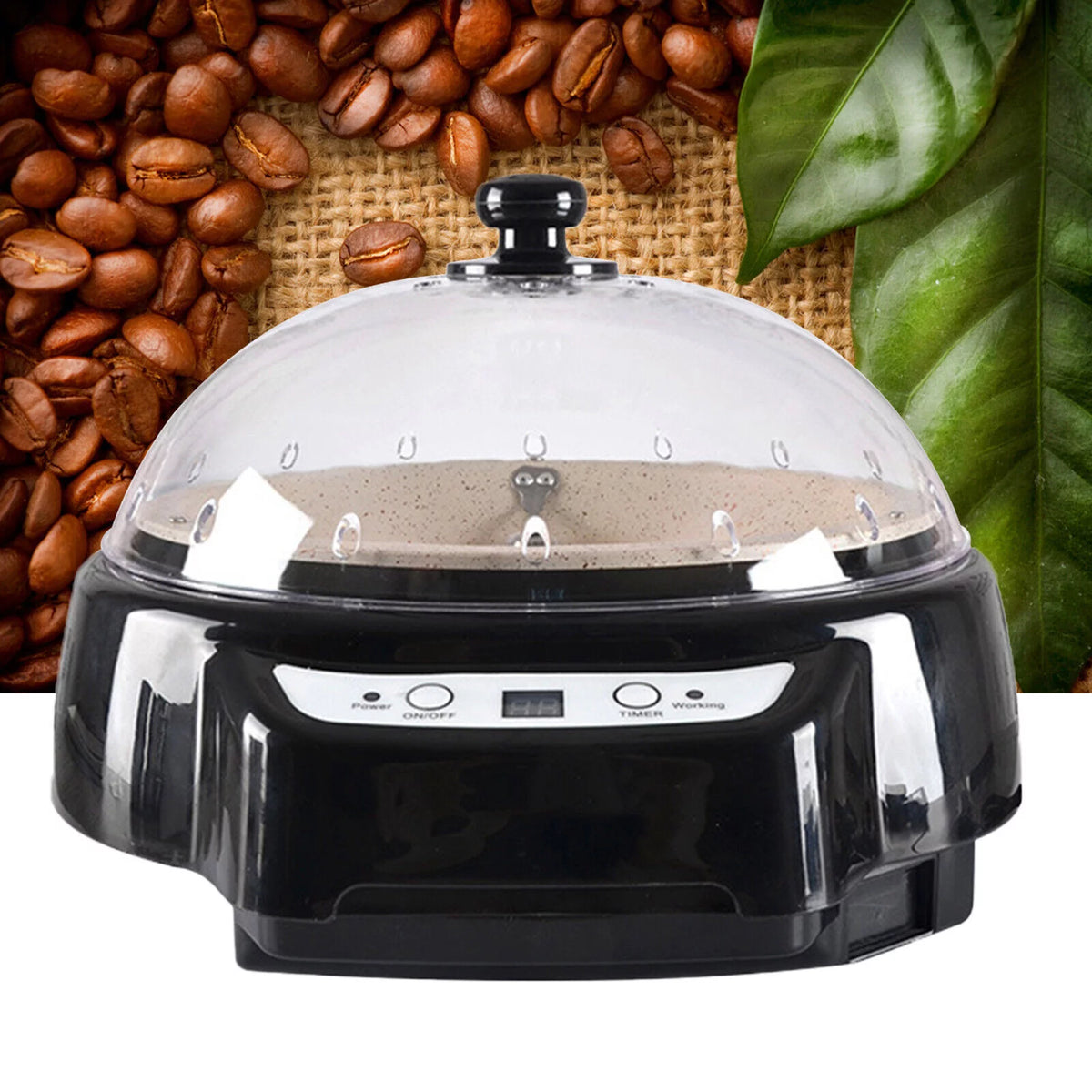 Electric Timed Coffee Beans Roaster X297326