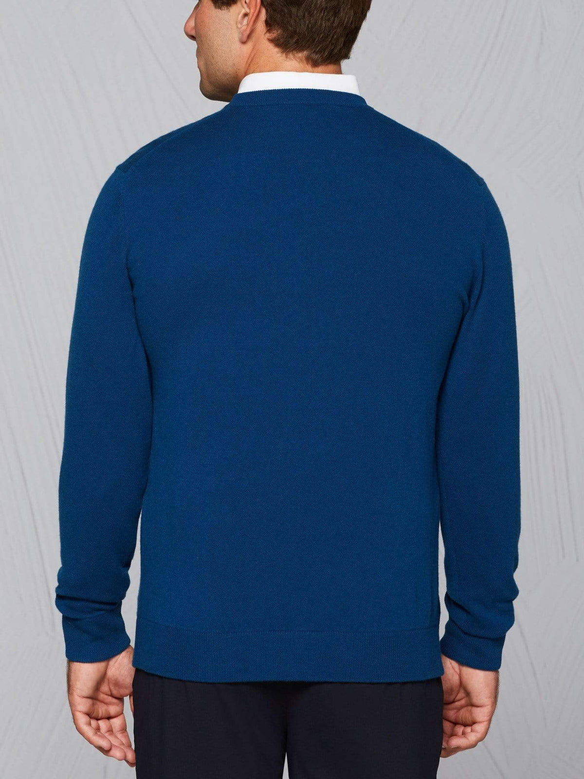 Men's Tour Authentic Cashmere V-Neck Sweater