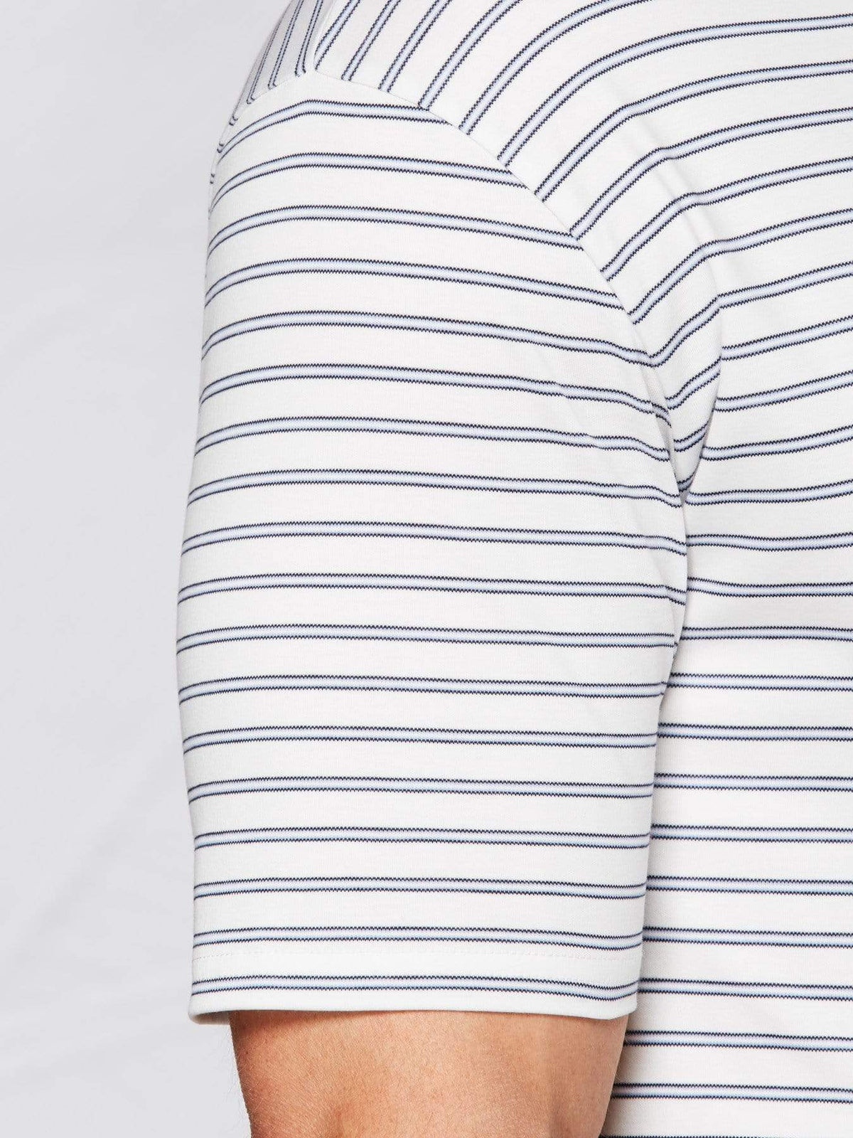 Men's Tour Authentic Mercerized Cotton Stripe Polo