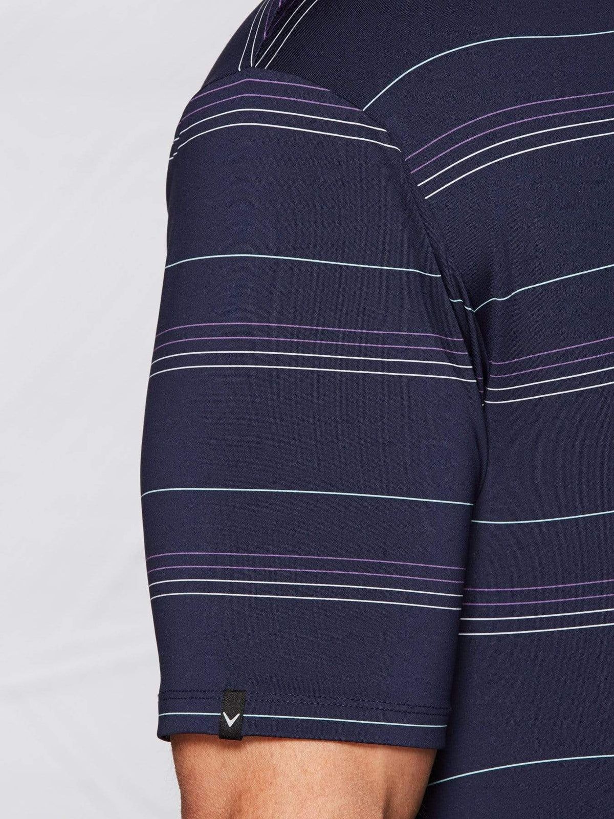 Men's Tour Authentic Micro Stripe Polo