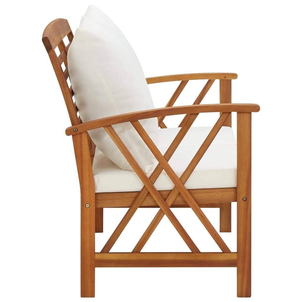 Solid Acacia Wood Garden Bench M975