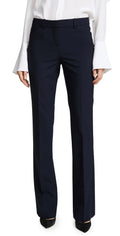 Stretch Wool Relaxed Straight Pant L62411