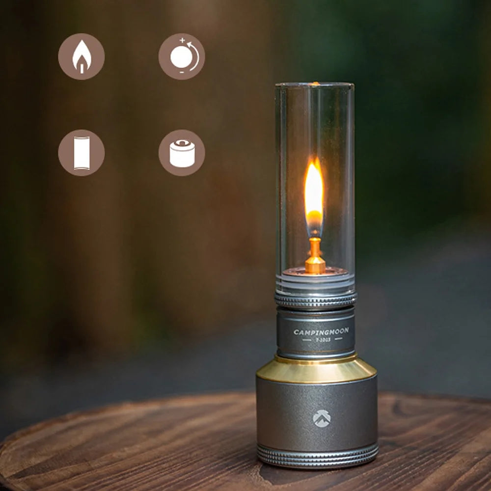 Portable Windproof Camping Gas Burner Tent Lamp Lantern J708358