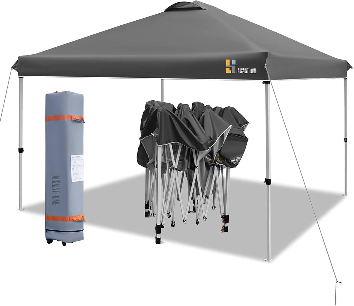 Blue Pop Up Canopy Tent with Roller Bag F6343