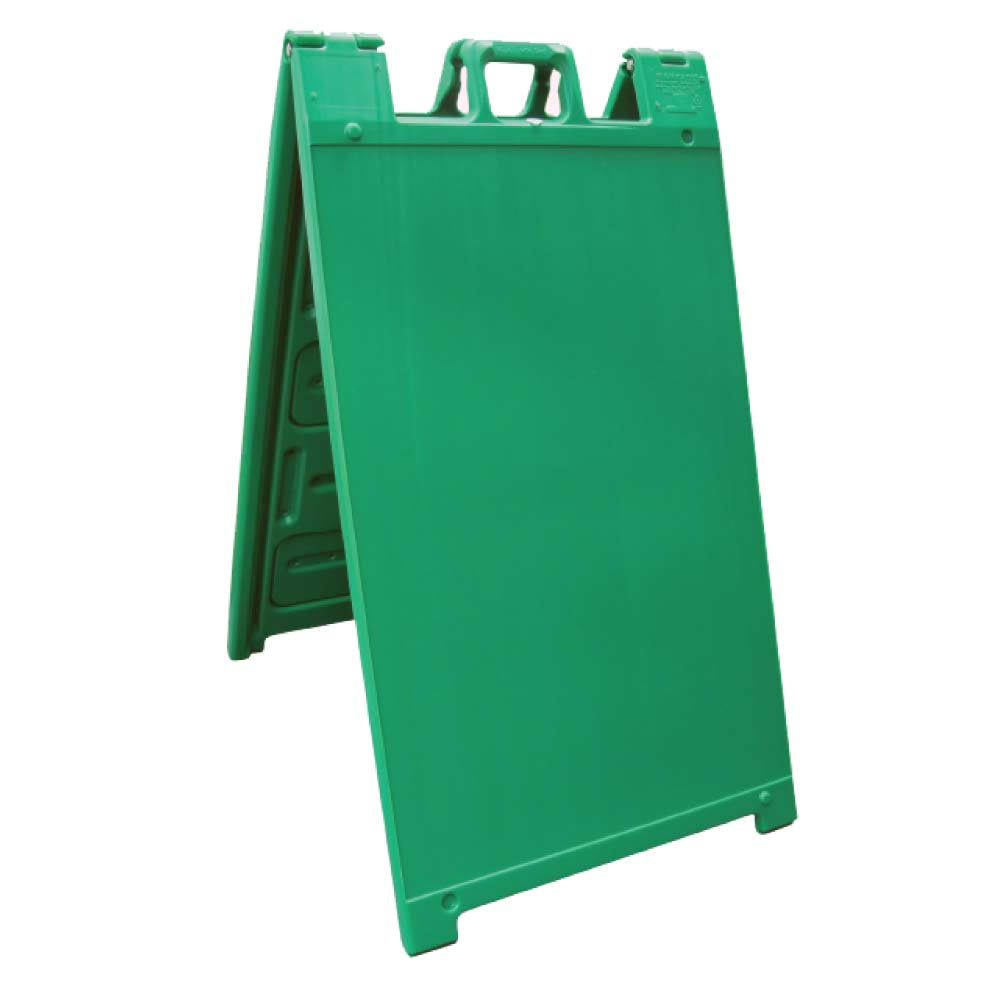 Green A-Frame Curb Sign T2922