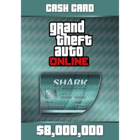 Megalodon Shark Cash Card G275