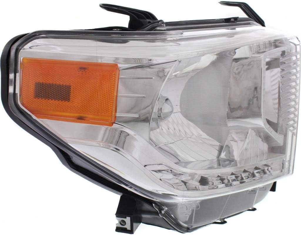 Headlight Assembly for Toyota Tundra 2014-2015 Halogen Passenger Side V423082