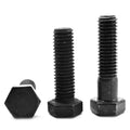 3/8x22-16 x 2x22 Coarse Thread Grade 5 Hex Cap Screw Medium Carbon Steel Black Oxide V73000
