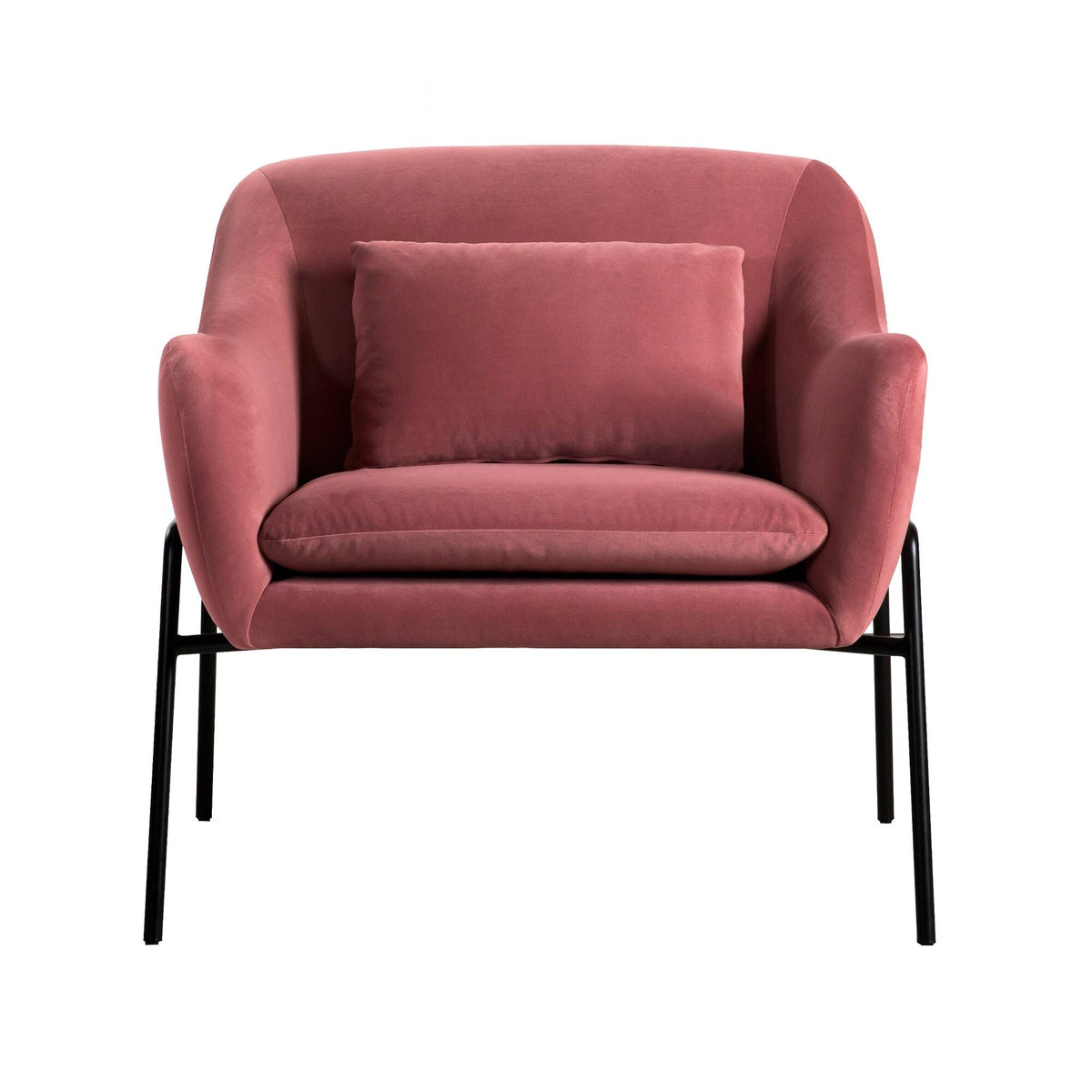 Blue Velvet Accent Chair S43361