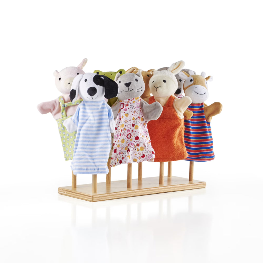 Wooden Puppet Stand X163710