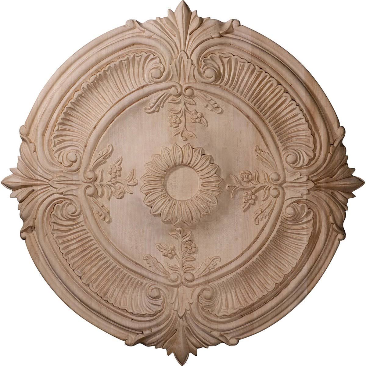 Carved Maple Ceiling Medallion R723551