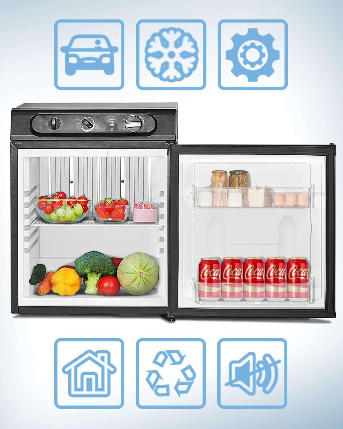 1.4 Cu.ft. 3 Way Propane Refrigerator T679