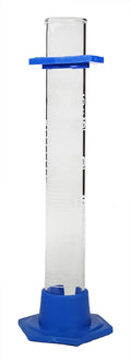 Glass Graduated Cylinder with Plastic Hex Base, 25ml, Case of 100 I20836