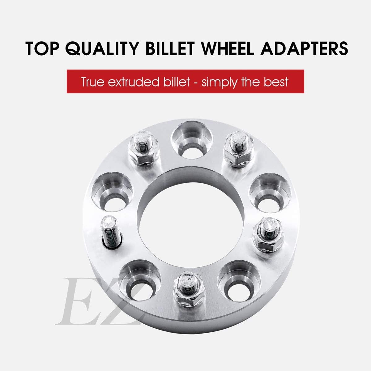 2 Wheel Adapters 5x5.5 to 5 Lug 5" Thickness 1.5 Inch E1051