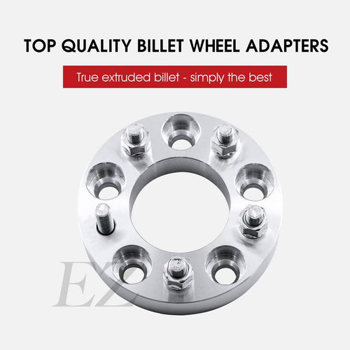 2 Wheel Adapters 5x5.5 to 5 Lug 5" Thickness 1.5 Inch E1051
