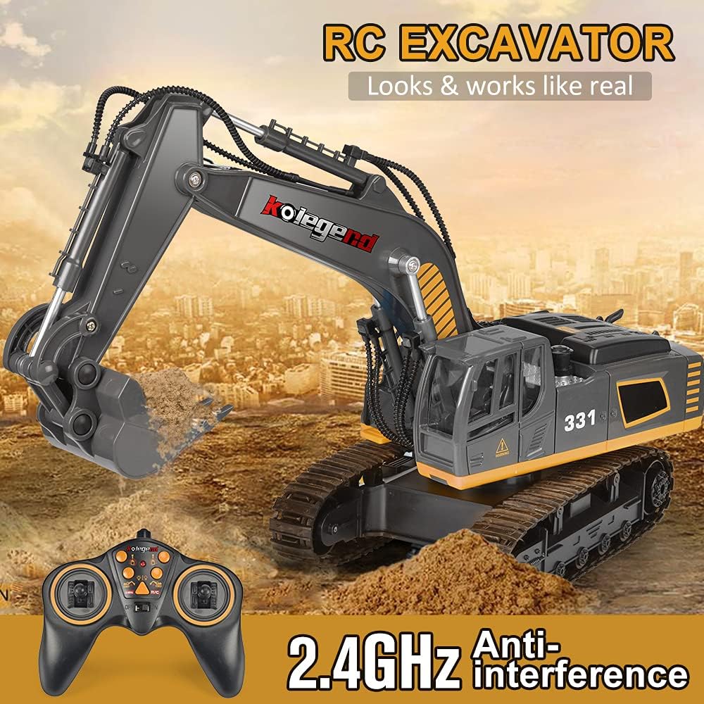 1/18 Scale Remote Control Excavator Toy J468