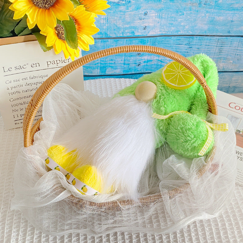 Lemon Doll Plush Gnome Puppet V42122
