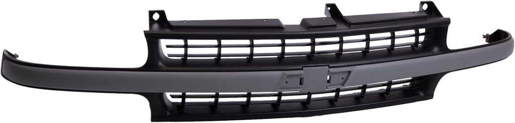 Front Black Grille Assembly With Gray Center Bar Z307