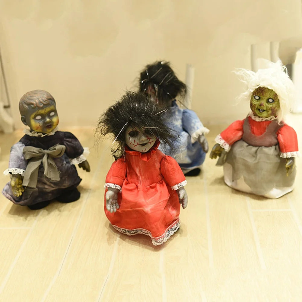 Scary Walking Ghost Doll with Light Up Eye K1510